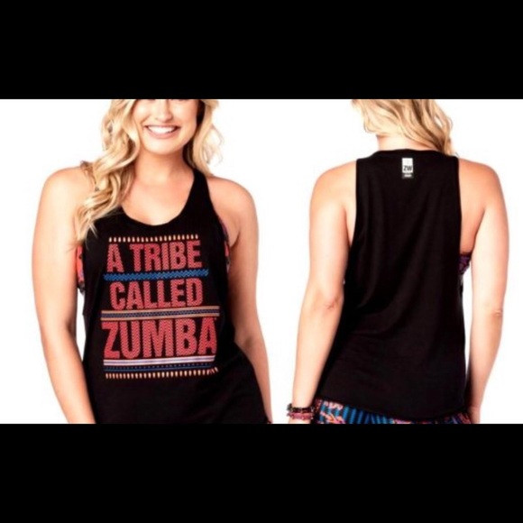 Zumba Wear 2Pc Tank & Long Leggings Set - Picture 2 of 12
